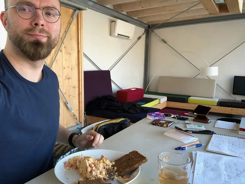 Snídaně.